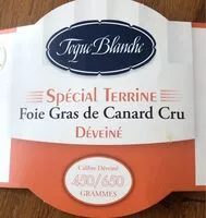 Mängden socker i Foie gras de canard cru