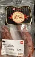 Mängden socker i Chorizo Traditionnel