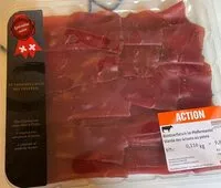 Mängden socker i Viande des grisons au poivre