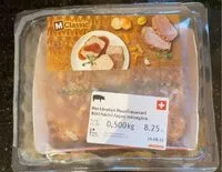 Mängden socker i Rôti haché façon ménagère