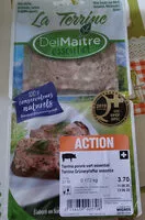 Mängden socker i Terrine poivre vert essentiel