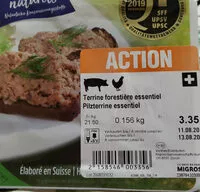 Mängden socker i terrine forestière essentiel