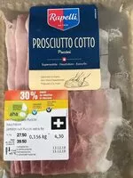 Mängden socker i Jambon cuit