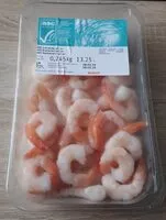 Mängden socker i Crevettes tail-on ASC