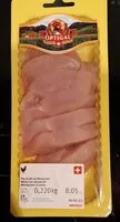 Mängden socker i Médaillon de poulet