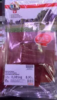 Mängden socker i Viande des Grisons