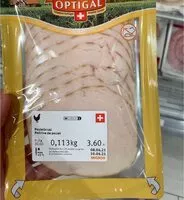 Mängden socker i Poitrine de poulet