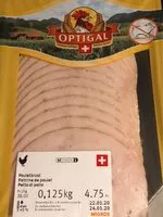 Mängden socker i Poitrine de poulet