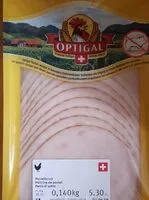 Mängden socker i Poitrine de poulet