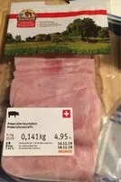 Mängden socker i Prosciutto extrafin