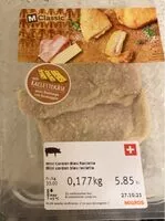 Mängden socker i Mini cordon bleu raclette