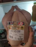 Mängden socker i Poulet Blanc Fermier Bassin Du Maine