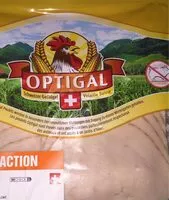 Mängden socker i Optigal Poitrine de poulet