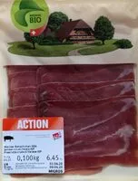 Mängden socker i Jambon cru du Valais IGP