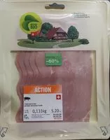 Mängden socker i Jambon ramoneur fumé