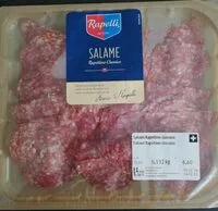 Mängden socker i Salami