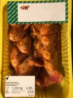 Mängden socker i Ailes de poulet paprika