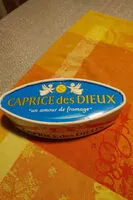 Mängden socker i caprice des dieux
