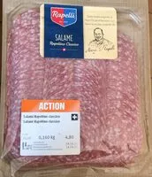 Mängden socker i Salame Rapellino classico
