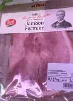 Mängden socker i Jambon fermier