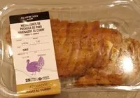 Mängden socker i Medallones de pechuga de pavo al curry