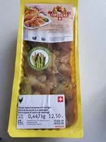 Mängden socker i Emincé de poulet aux asperges