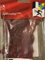 Mängden socker i Viande séchée à l'ancienne