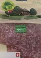 Mängden socker i Salami bio