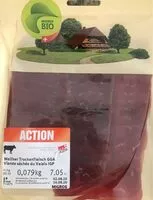 Mängden socker i Viande séchée du Valais