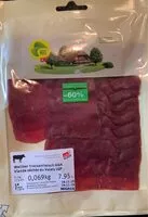 Mängden socker i Viande séchée du Valais IGP