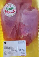 Mängden socker i escalope de dinde