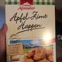 Mängden socker i Apfel Zimt Happen