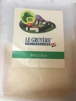 Mängden socker i Gruyere AOP mild