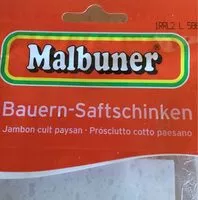 Mängden socker i Jambon cuit paysan
