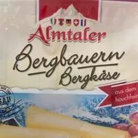 Mängden socker i Bergbauern Bergkäse