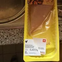 Mängden socker i Escalopes de poulet