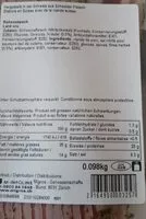Mängden socker i Lard cru aux herbes