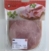 Mängden socker i Jambon paysan