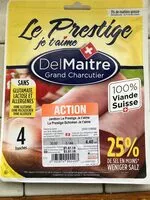 Mängden socker i Jambon cuit