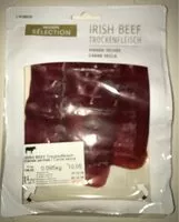 Mängden socker i Irish Beef - Viande séchée