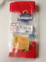 Mängden socker i Emmental francais