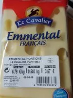 Mängden socker i Emmental Français