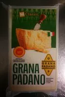 Mängden socker i Grana Padano