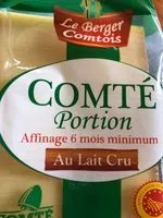 Mängden socker i Comté Portion