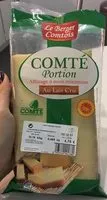Mängden socker i Comté 6 mois