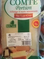 Mängden socker i Comté