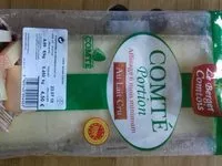 Mängden socker i Comté au lait cru