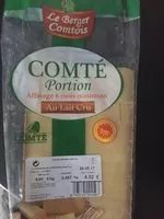 Mängden socker i Comté Au Lait Cru