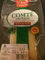 Mängden socker i Comté portion