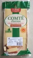 Mängden socker i Comté au lait cru